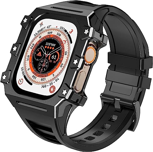 Bracelet en caoutchouc de protection complète pour Apple Watch 49mm au quotidien