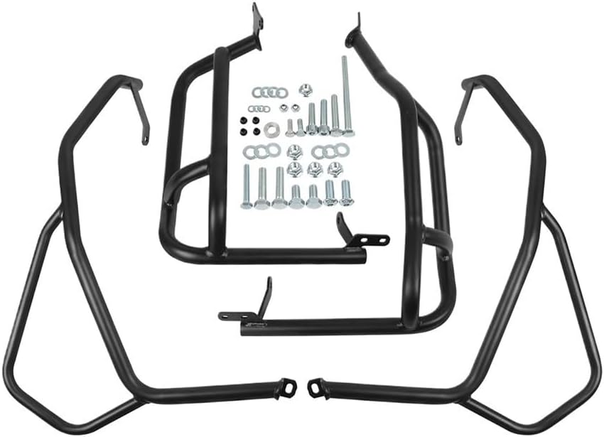 Engine Guard Crash Bars for NT1100 for DCT 2022-2024 Motorcycle Highway Crash Bars Upper & Lower Engine Tank Guard Bumper Stunt Cage Protector Motorbike Crash Bar Bumper