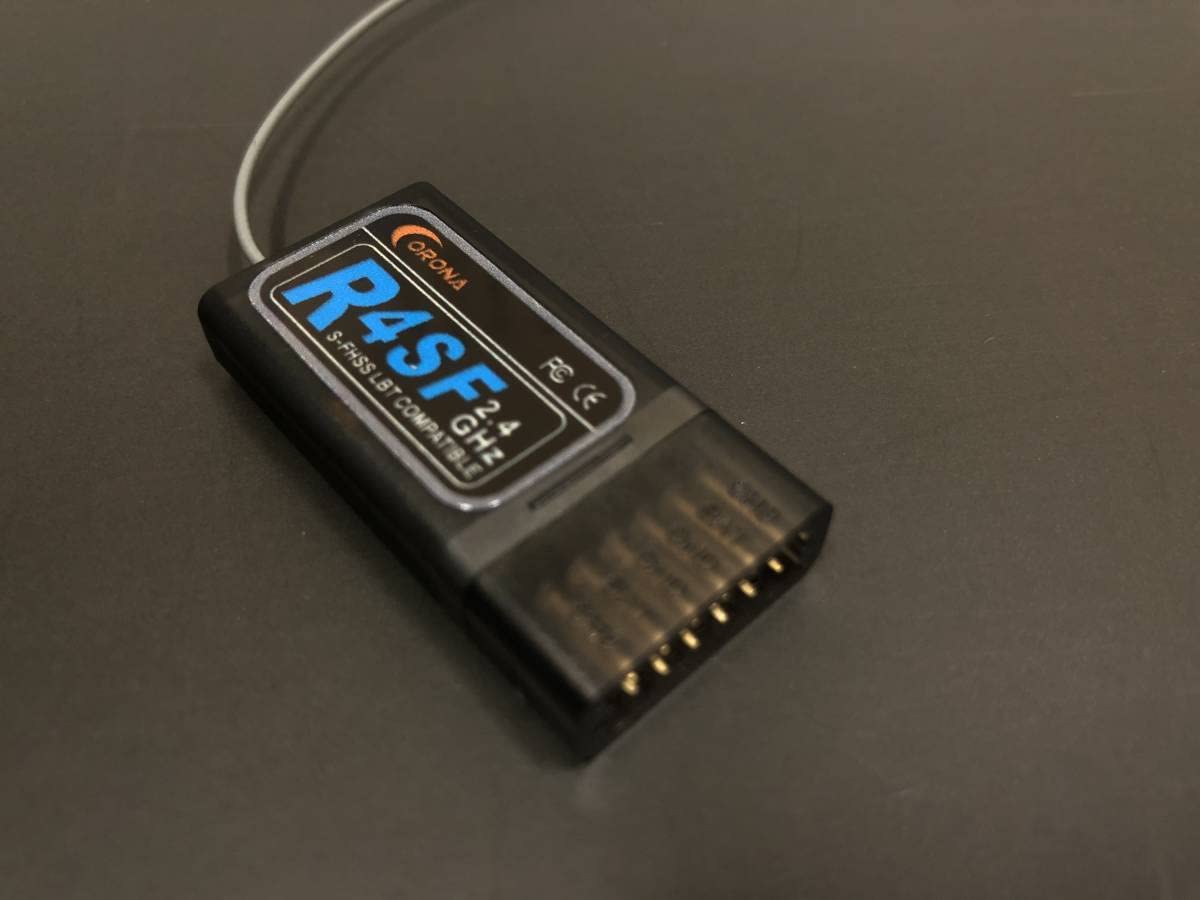 ??????? Corona R4SF-B Receiver, 2.4 G, Futaba S-FHSS Compatible, 3PL, 4PL, 3PV, 4PV, 4PM, 4PX, 7PX, Japanese Instruction Manual (English Language Not Guaranteed), m1100480966