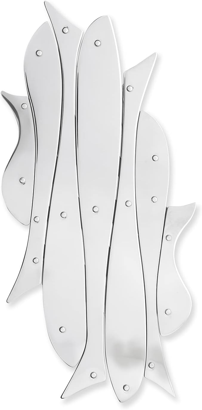 Alessi "Pescher" Extensible Trivet in 18/10 Stainless Steel Mirror Polished, Silver