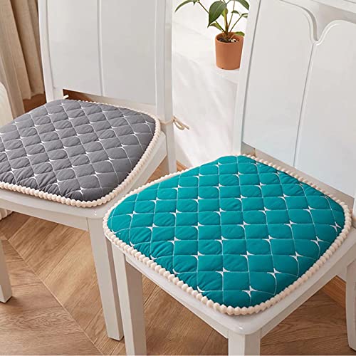 Coussin de chaise de cuisine vert pour salon et repas - 8