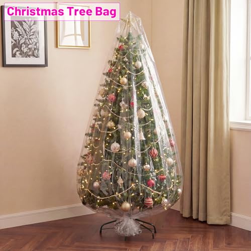 Image of 10 Pcs 98.4 x 59 Inches Clear Large Balloon Bags for Transport