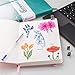 Scrivwell Dotted A5 Hardcover Notebook - 208 Dotted Pages with elastic band, two ribbon page markers, 120 GSM paper, pocket folder - great for bullet journaling - Teal