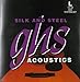 GHS Acoustic Guitar Silk & Steel Light 12 Strings, .010 - .042, 600