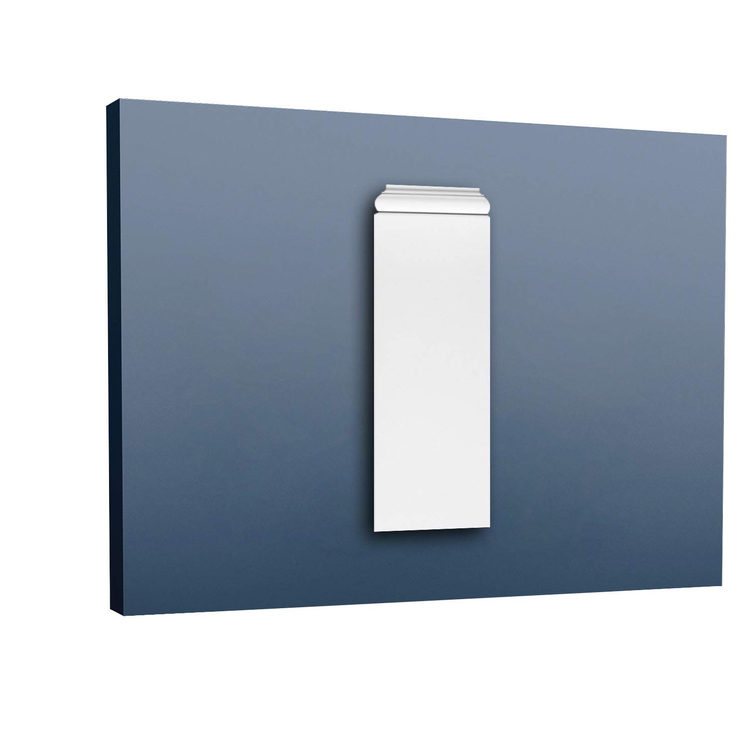 Pied de pilastre K202 Orac encadrement porte polyuréthane 54,5 cm