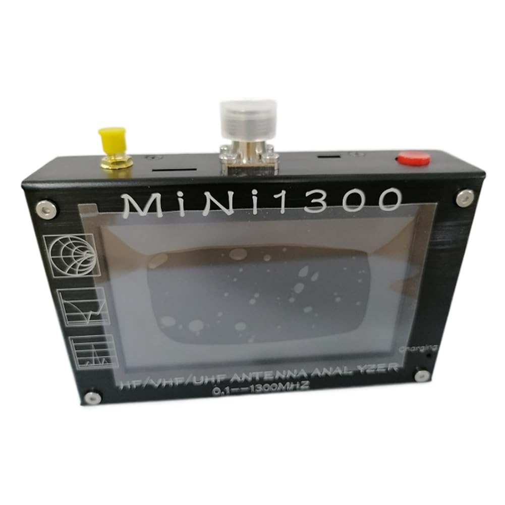 Mini 1300 Analyseur de Réseau Vectoriel Multimètre à Ondes Stationnaires Portable 1.3G Analyseur D'Antenne Vectorielle Multifonction