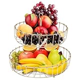 Polyvalent et pratique: ce panier de rangement de fruits ne se limite pas à la cuisine. Il peut être utilisé sur les ordinateurs de bureau, lors de mariages, de fêtes d'anniversaire, de banquets, de festivals, etc. Sa polyvalence en fait un choix pratique pour diverses occasions