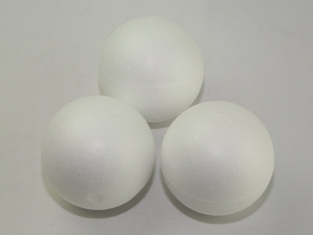 Smithers Oasis 5 X 8Cm Styropor Spheres Styrofoam Polystyrene Balls - Pack of Floral / Floristry Crafts