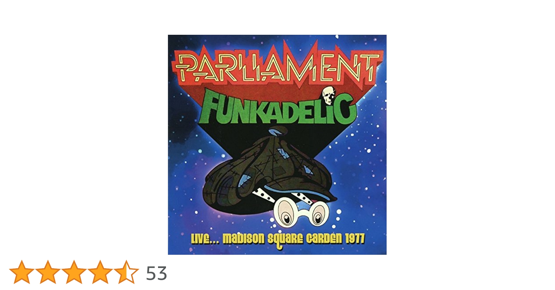 PARLIAMENT FUNKADELIC - LiveMadison Square Garden 1977