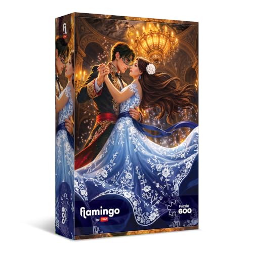Flamingo by Trefl, Romantasy – Puzzle de 600 pièces