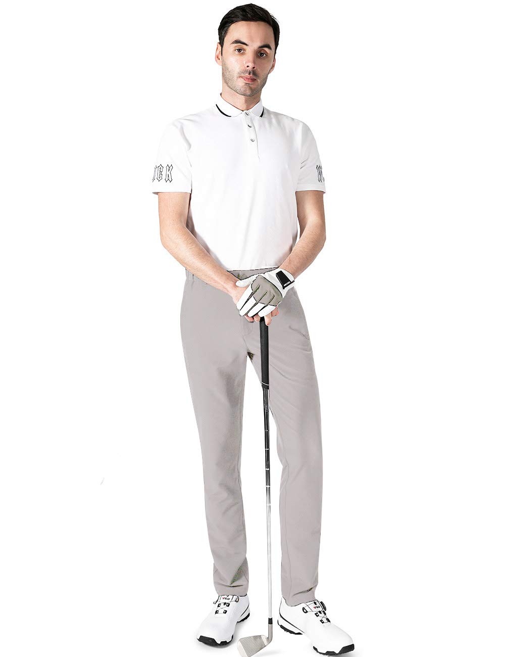 aoli ray Hombre Golf Pantalones Impermeables Ligeros Deporte Pants