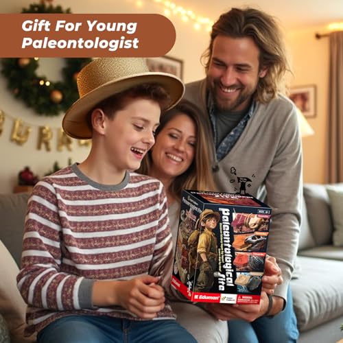 Paleontological Site Fossil Dig Kit for Kids, Dig Up 4 ERAS Ancient Creatures Kit, Archaeology Kits with Rocks and Minerals, Educational Stem Toy for Kids Age 6+, Birthday Gift for Boys Girls - Image 7