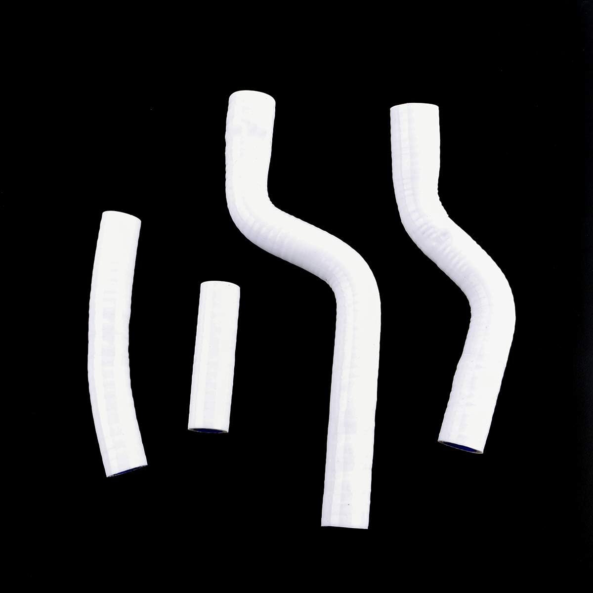 3 Layer 4.5mm Performance Silicone Radiator Hose Coolant Pipe For 2007 2008 2009 Yamaha YZF250 YZ250F (Black)