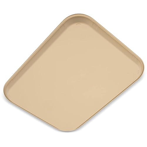 Miniatura 10 de Carlisle FoodService Products Bandeja de plástico para comida rápida, 14 x 18 pulgadas, beige (paquete de 2)