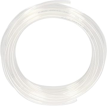 Pneumatic Tubing Clear PU Air hose Pipe Tube 6mm OD 4mm ID 39.4ft/12 Meter for Air Line or Fluid Transfer...