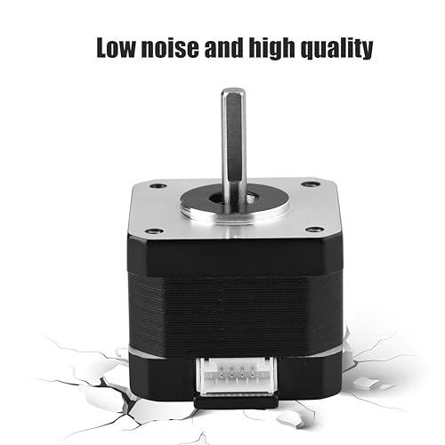 Miniatura 7 de Motor paso a paso 42BYGH34, bipolar 4-12V 1.3A 0.30Nm motor paso a paso con cable conector, ángulo de paso de 1.8 grados, motor paso a paso para