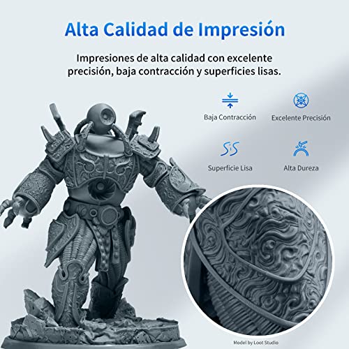 Resina Fotopolímero ANYCUBIC HD para Impresiones 3D 405nm - Fernando Cortés
