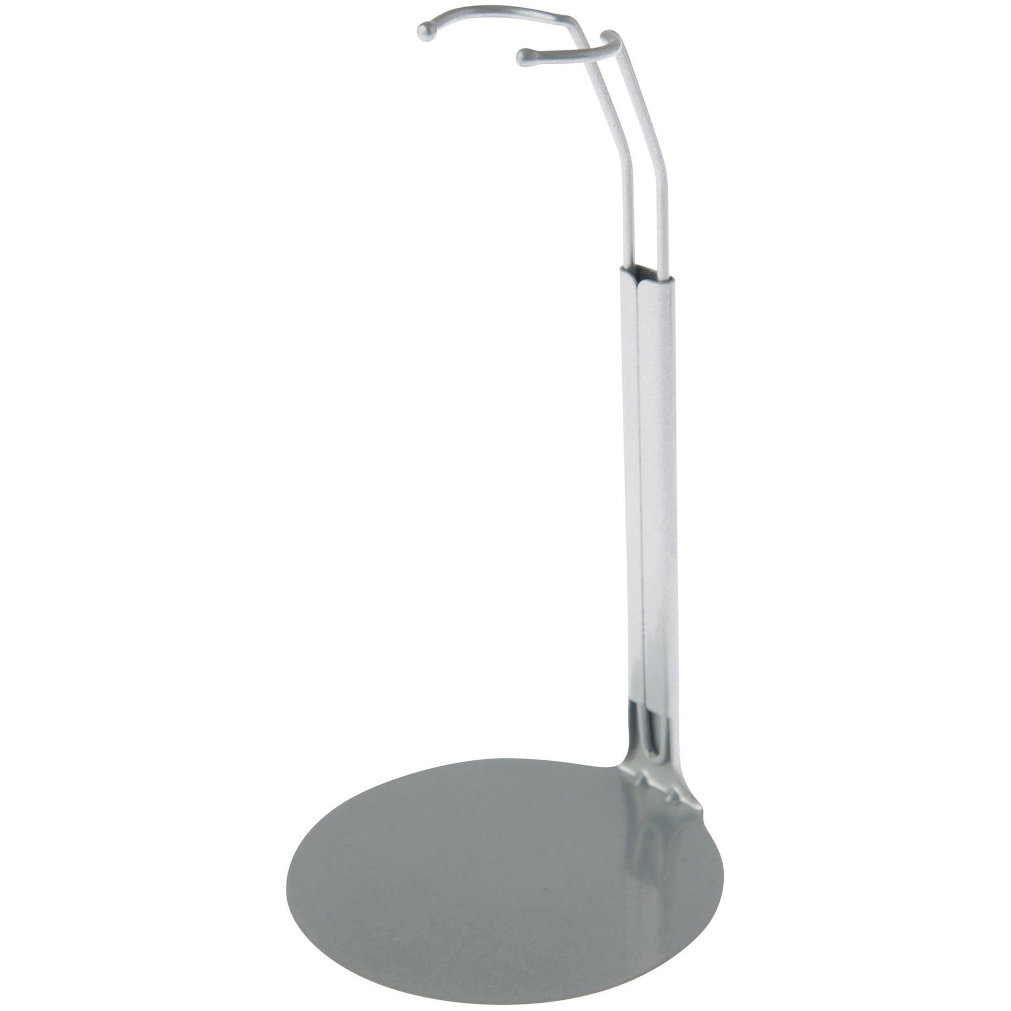 Plymor DSP-5125S Silver Adjustable Doll Stand, Pack of 3