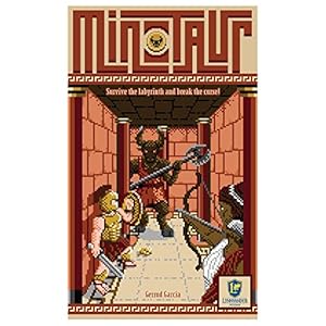 Lynnvander Studios Minotaur – Lynnvander Studios, Work Together to Break The Minotaur’s Curse & Escape The Maze in This Cooperative 8-Bit Board Game, 1-4 Players, 45 Minute Playing Time, Ages 14+
