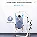 Medical Patient Lift Sling Universal Lift U Sling 605lb Capacity Divided Leg Slings for Patient Lift Toileting Transfer Slings Split Legs with Commode Opening Compatible with Various of Lifts (L)