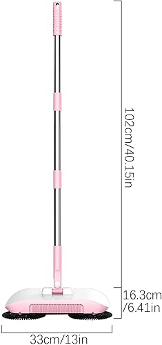 Miniatura 3 de Máquina limpiadora para el hogar 3 en 1 máquina de limpieza inteligente de empuje manual para el hogar azulejos de piso duro apartamentos oficinas