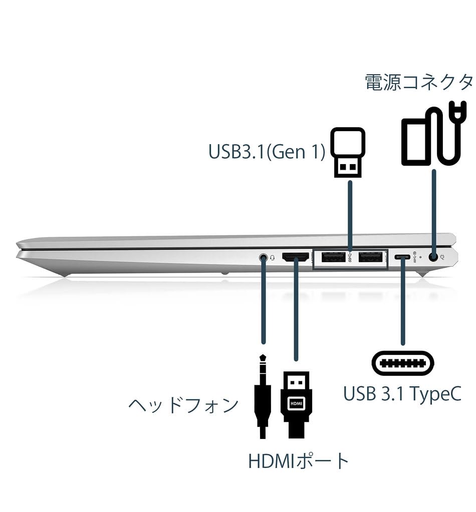 Amazon.co.jp: 【整備済み品】 HP ノートパソコン ProBook 450 G8 15.6 