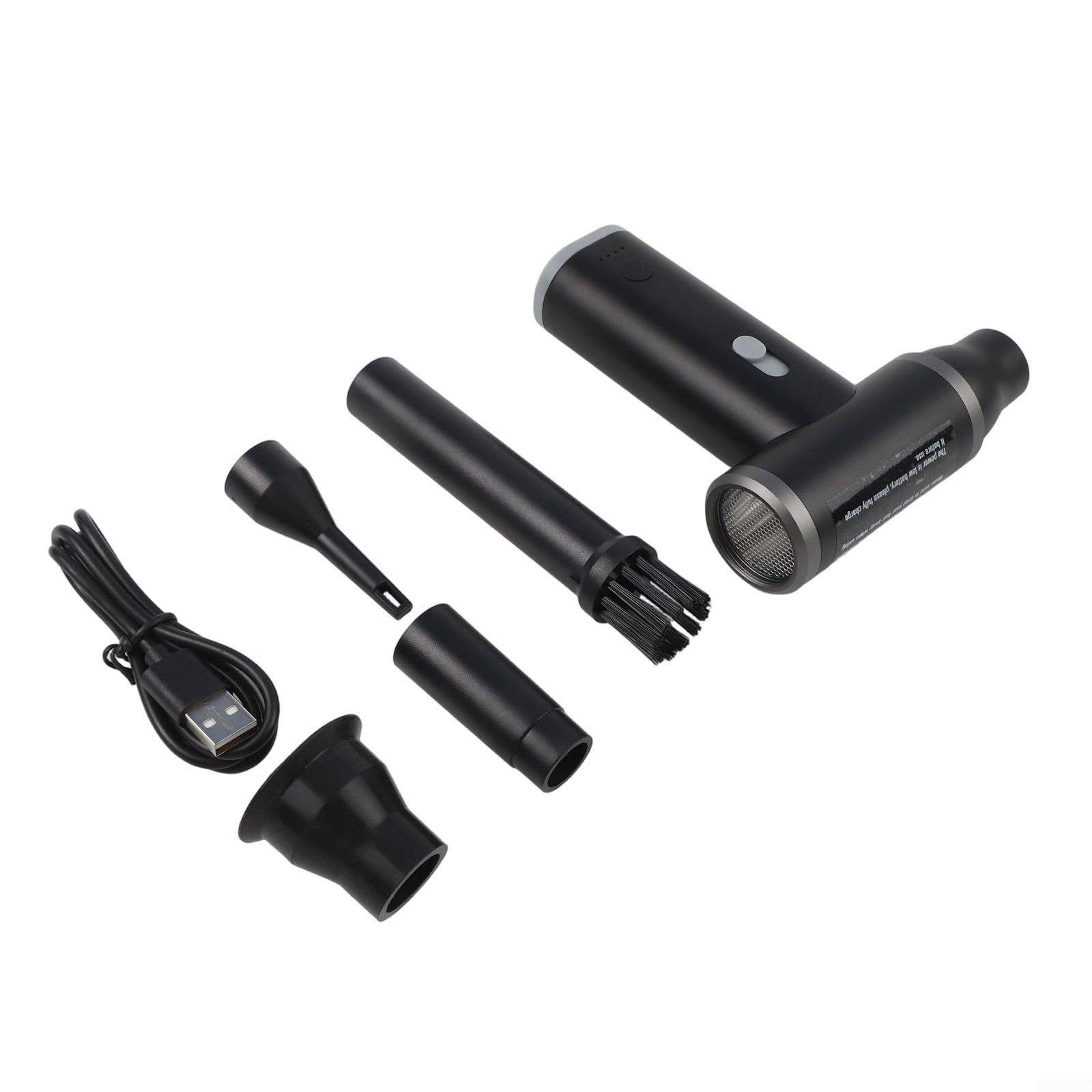 Para batería pulverizador de presión de aire, 4000 mAh, silencioso, sin escobillas, para batería pulverizador de presión de aire | 120.000 rpm, motor sin escobillas, luz LED, inalámbrico, 4000 mAh para batería, funcionamiento silencioso