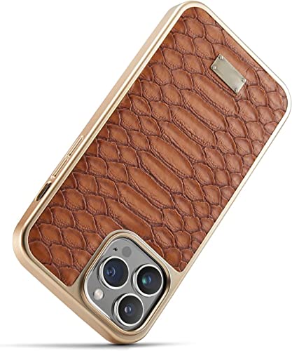 Étui pour iPhone 14 Pro en cuir avec coque antichoc A3 - 2