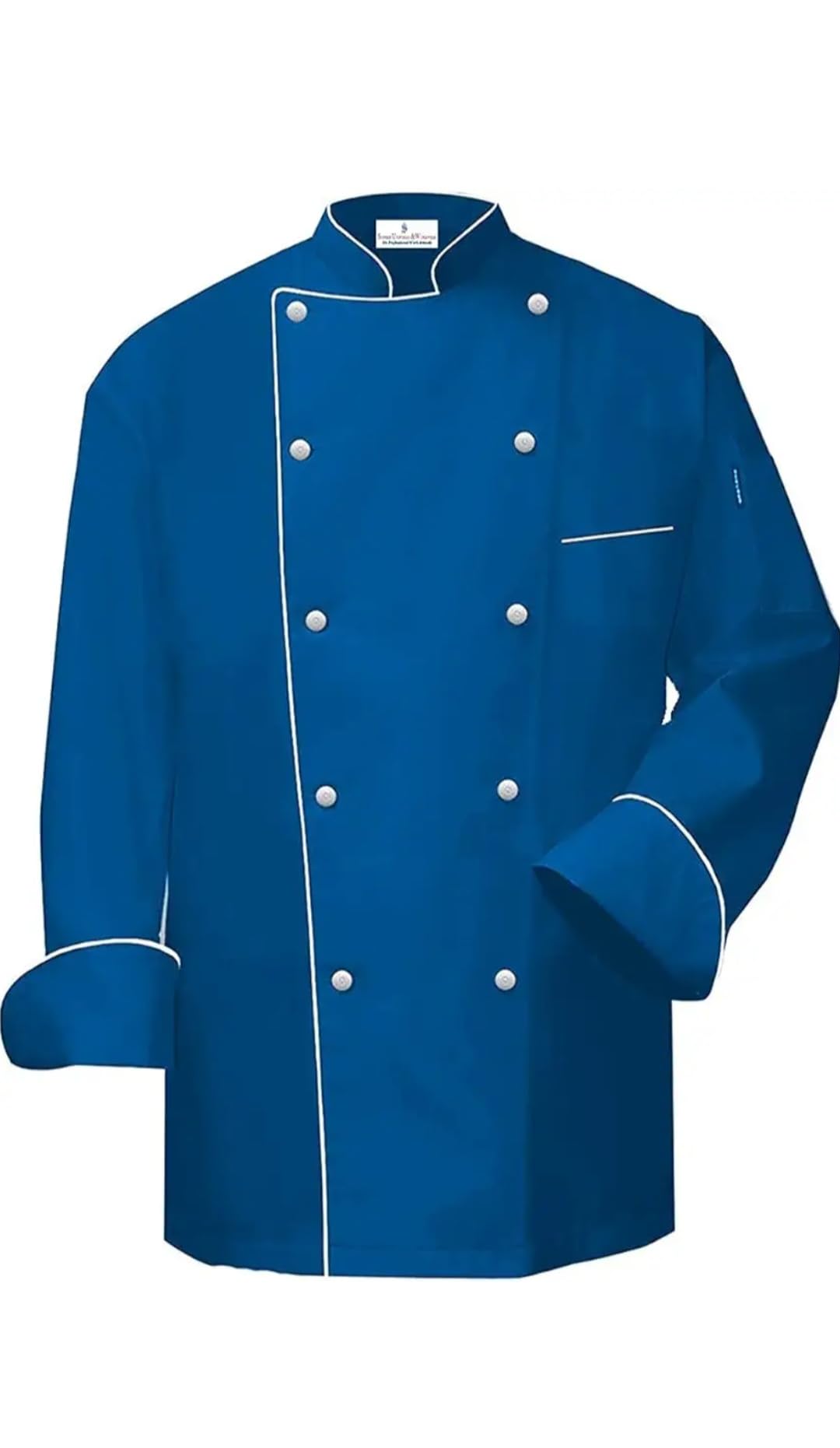 Solid Professional Chef Coat-image-4