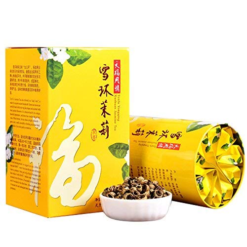 Tenfu's TEA Snow Ring Shaped Jasmine Tea 100g (3.5 oz)