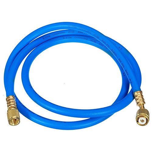 ESUMIC® R410 A R134 A AC Kältemittel Ladekabel Schläuche 1/10,2 cm 5 ft HLK SAE 800psi Schlauch Blau Cover