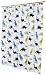 Kassatex SCB-115-DP-W Bambini Shower Curtain, Dino Park