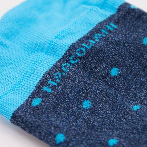Marcoliani Invisible Touch Pima Cotton Polka Dot Sneaker Socks2