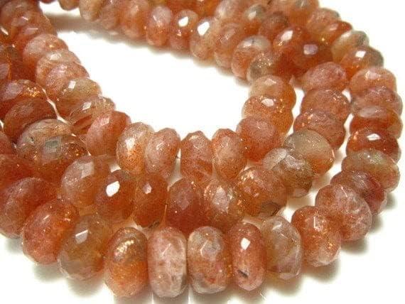 Pierre de soleil naturelle de qualité supérieure pour création de bijoux LKBEADS - 4
