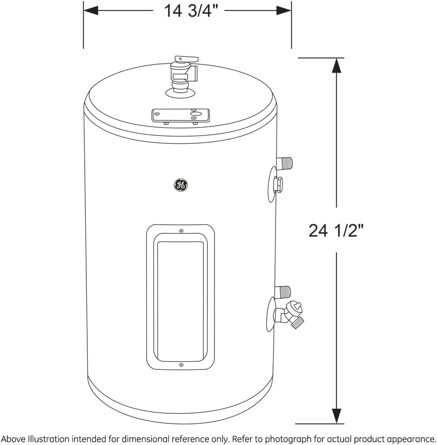 แผนภาพขนาดผลิตภัณฑ์