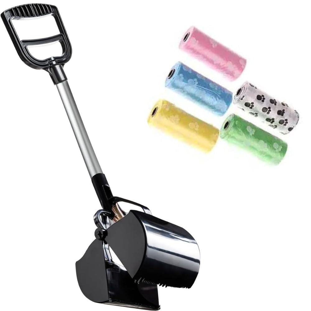 BohoBark Scooper for Large Dogs - Dog Poop Scoop Picker Upper Pet Waste Long Handle Heavy Duty XL Jumbo Scoopers for Grass Yard Doggie Poo Pick-up Claw Scoops... (B0CLS68R1T) Amazon Price History, Amazon Price Tracker