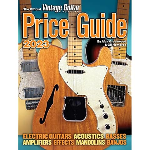 The Official Vintage Guitar Magazine Price Guide 2023 Cover