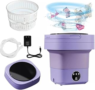 SeMi AuToMaTiC FoLdInG 9L SmAlL MiNi WaShInG MaChInE WiTh DrYeR DeEp CLeAnInG FoR UnDeRwEaR WaShINg MaChInE SeMi AuToMaTiC S2 Price In India