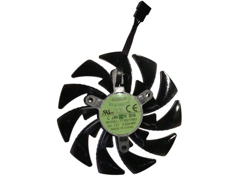 Amazon.com: 95mm T129215BU DC 12V 0.55A PLD10015B12H GTX1070  