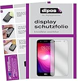 dipos I 2X Protection ecrán Compatible avec LG X Power 2 Films de Protection d'écran Transparent