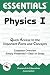 Physics I Essentials (Essentials Study Guides) (Vol 1)