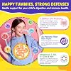 Kids Multivitamin Gummies with Iron, 450mg Algae Omega-3, Methylated B12, Folate, Fiber 2g, Probiotics, Magnesium, A, C, D, K, Zinc,Children Vitamins for Growth, Brain, Eye, Gut, Immune,Kids 4+ 120Cts