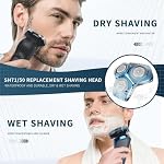 H71/50 Shaver Heads for Phili*s Shavers Series S5000 (S5XXX),S7000 (S7XXX) | Blue-2 Pack