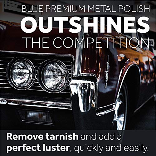 Dura-Coating Blue Premium Metal Polish, 16 Oz. – Metal Polish For Aluminum Wheels, Diamond Plate, Stainless Steel, Copper, Brass And Nickel #TOP1