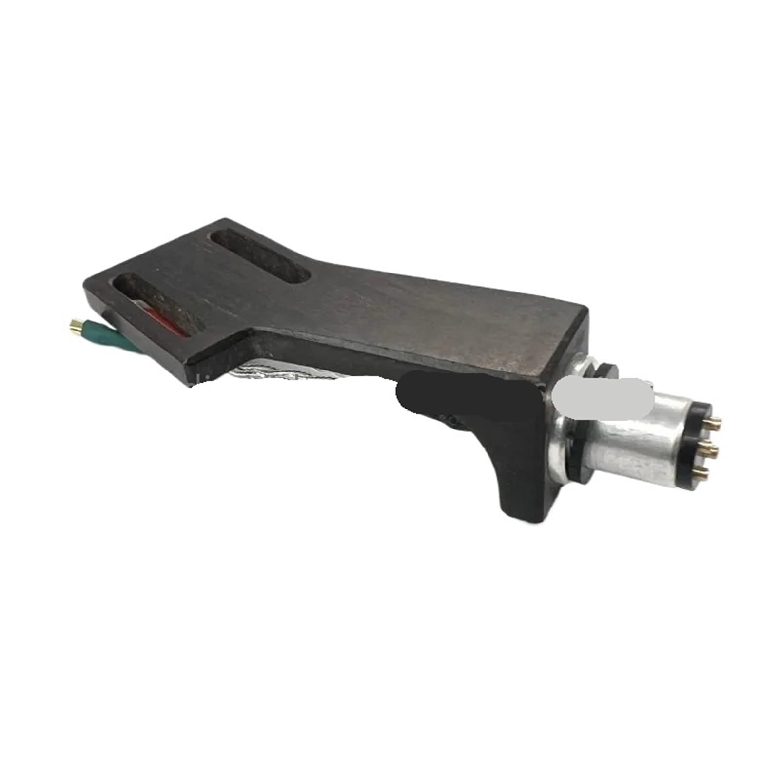 Testina stilo cartuccia log braccio dritto con filo in argento puro sterling 5N for giradischi LP giradischi in vinile supporto HIFI