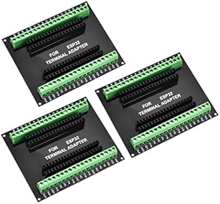 diymore 3 Pieces ESP32 Expansion Board 1 into 2 for 38PIN Narrow Version ESP32 ESP-WROOM-32 Microcontroller Development Board Compatible with Nodemcu-32S LUA GPIO