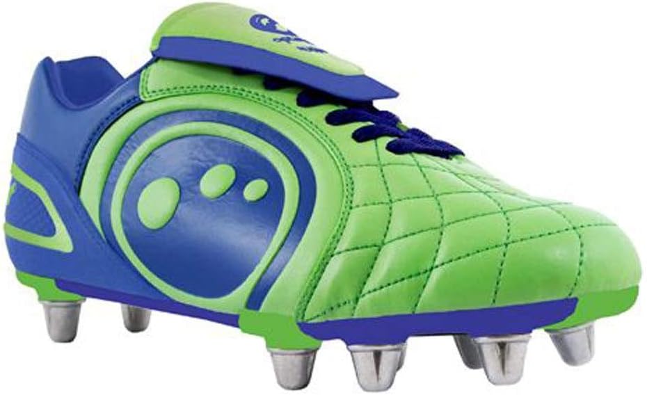 Optimum Inferno II Rugby Boots (12) Red/White Rugby