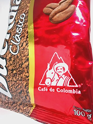 Buendia Instant Coffee, 100% Colombian Freeze Dried Coffee - 3.52 oz, 100g.