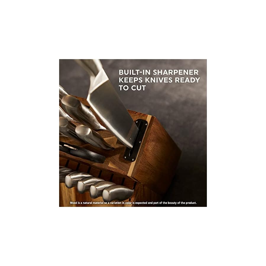 Chicago-Cutlery-Insignia-Steel-18-PC-Kitchen-Knife-Block-Set-Built-In-Sharpener-Contoured-Ergonomic-Handles-and-Sharp-Stainless-Steel-Professional-Chef-Knife-Set-Scissors-With-Bottle-Opener Chicago Cutlery Insignia Steel (18-PC) Kitchen Knife Block Set & Built-In Sharpener, Contoured Ergonomic Handles and Sharp Stainless Steel Professional Chef Knife Set & Scissors With Bottle Opener