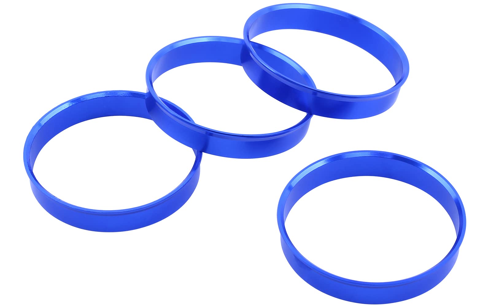 73 1 To 67 1 Hub Centric Hub Centric Rings WHEEL CONNECT ,75.1 To 70.5, Aluminium Alloy Hubrings, 70.5 To 75.1, Set Of 4,O.D:75.1-I.D 66.6 To 57.1 Hub Centric Rings 25 Mm Size Wrench Sets - Foto 2